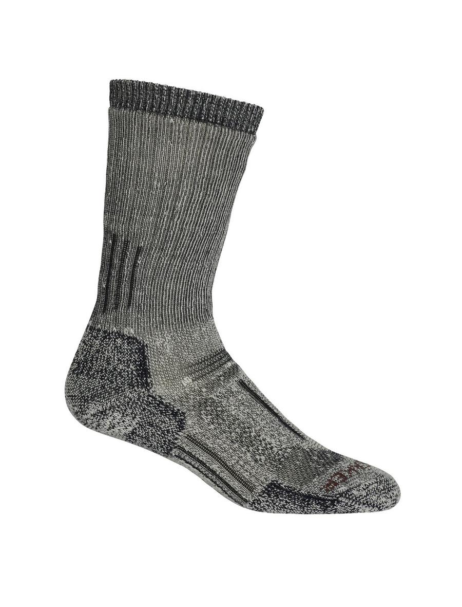 Chaussettes Icebreaker Merino Mountaineer Mid Calf Femme Grise | FR 1440YXFU